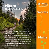 Pilgertour von Worms nach Mainz
